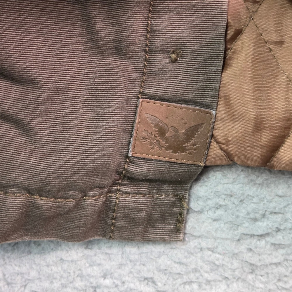 Vintage Chore Coat Mens Large Arrow Workwear Barn Field Jacket Quilt Lined - Picture 4 of 9